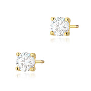 Cercei Aur 14K K0577 cu Diamante 2 x 0.70ct