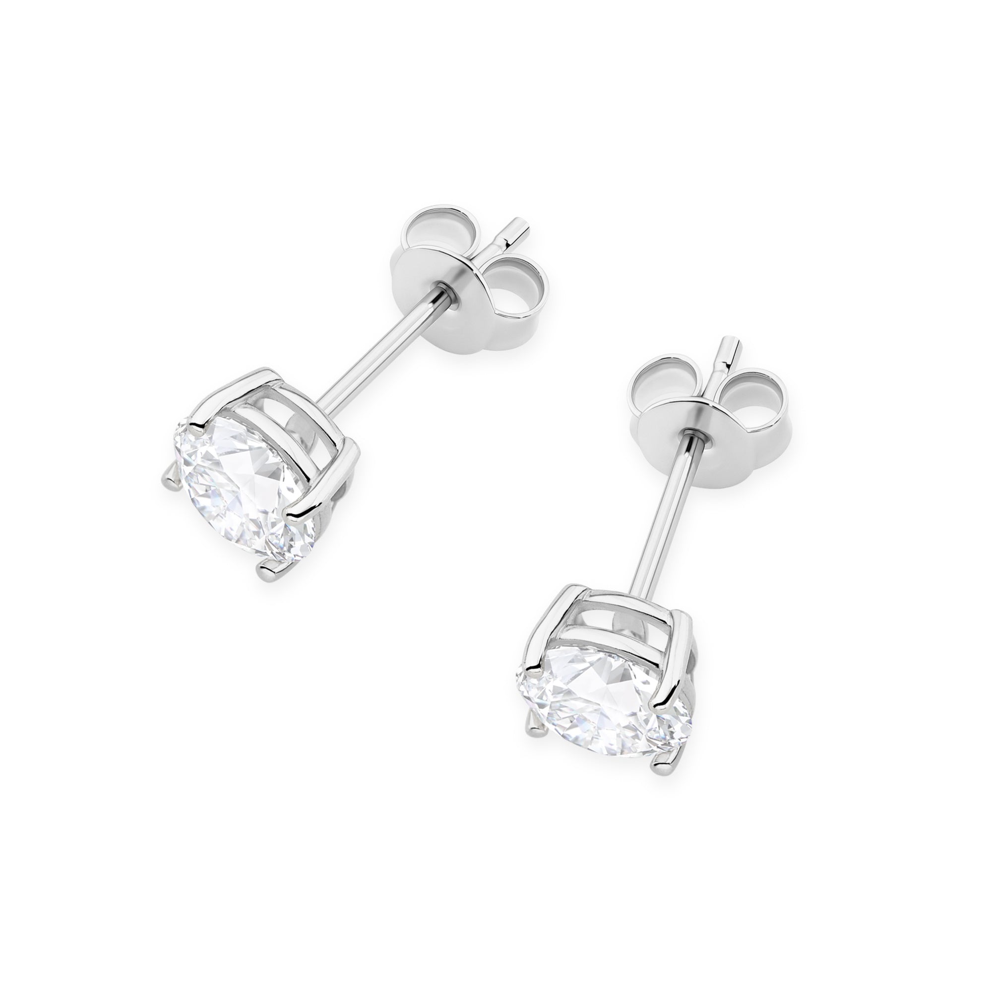 Cercei Aur 14K cu Diamant Natural 1.00 ct