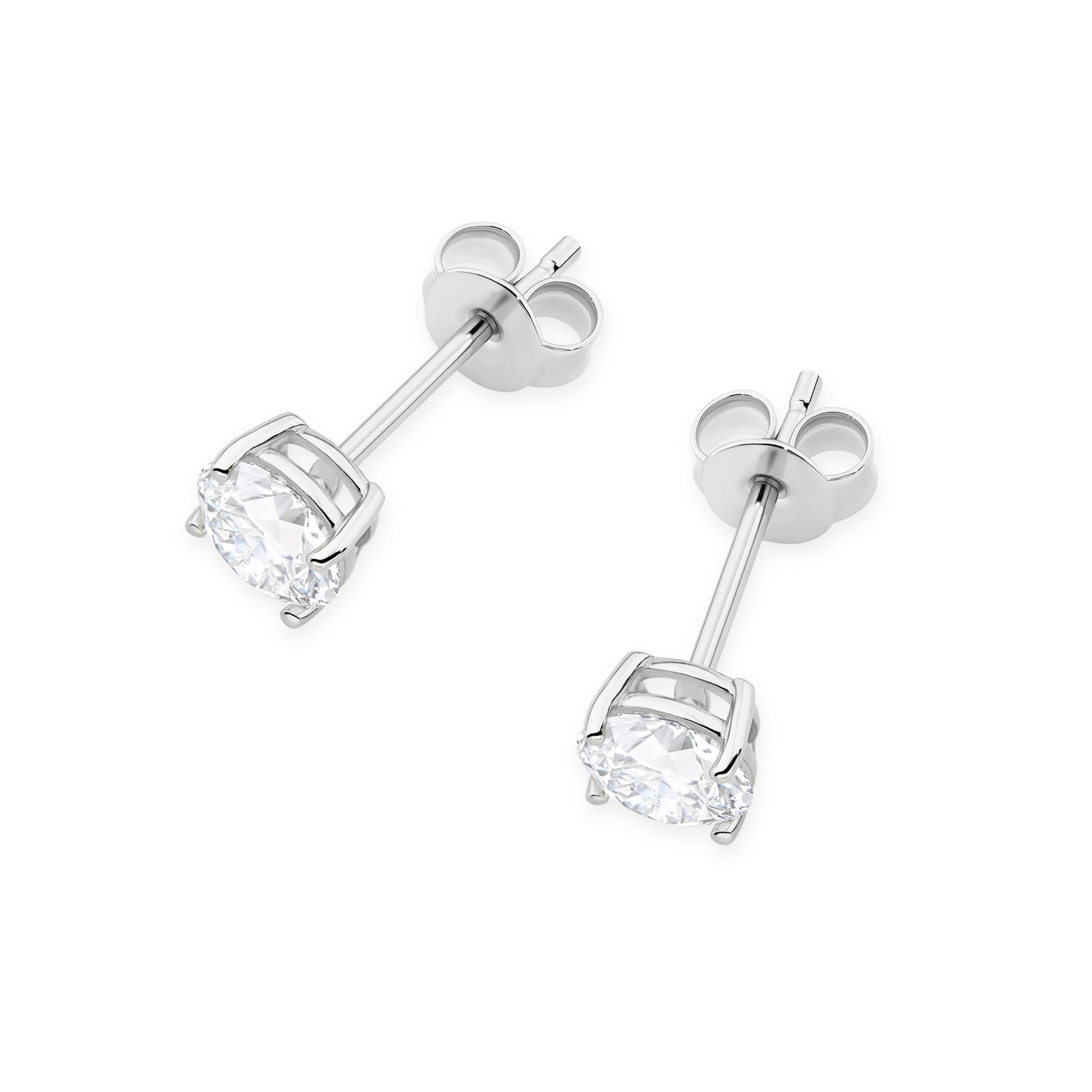 Cercei Aur 14K cu Diamant de Laborator 0.70 ct