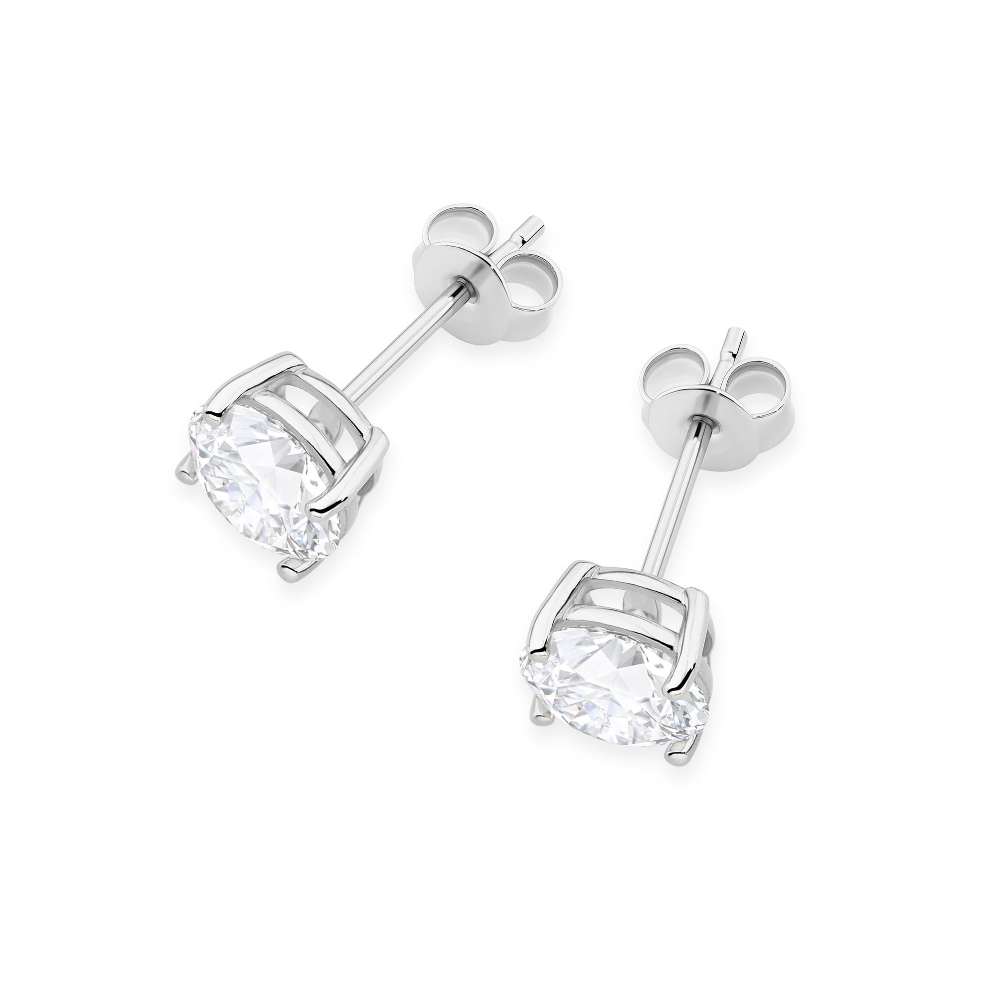 Cercei Aur 14K cu Diamant de Laborator 1.50 ct
