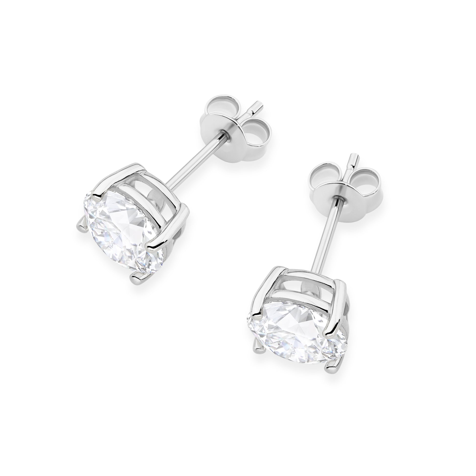 Cercei Aur 14K cu Diamant de Laborator 2.00 ct