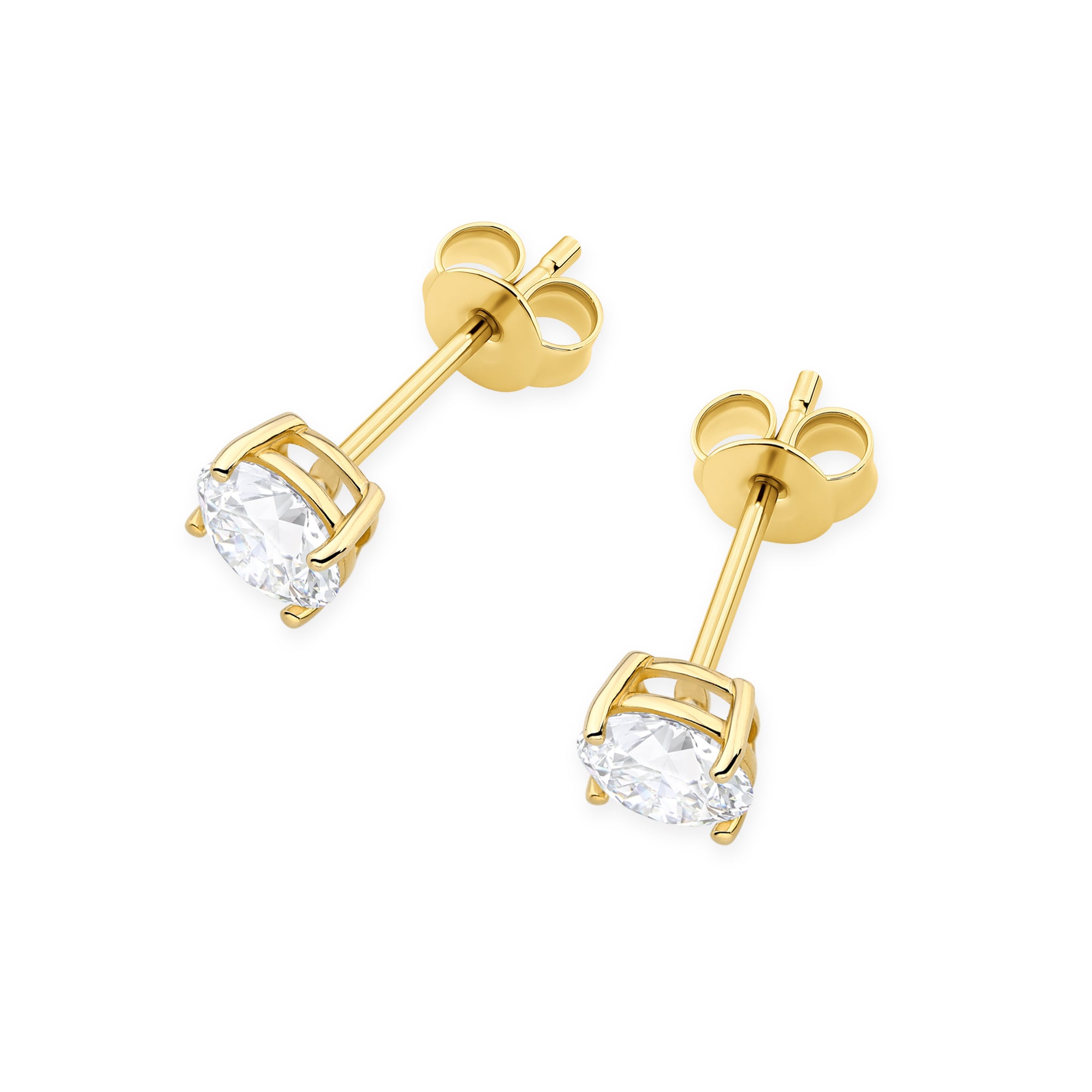 Cercei Aur 14K cu Diamant Natural 0.70 ct