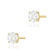 Cercei Aur 14K cu Diamant Natural 1.00 ct