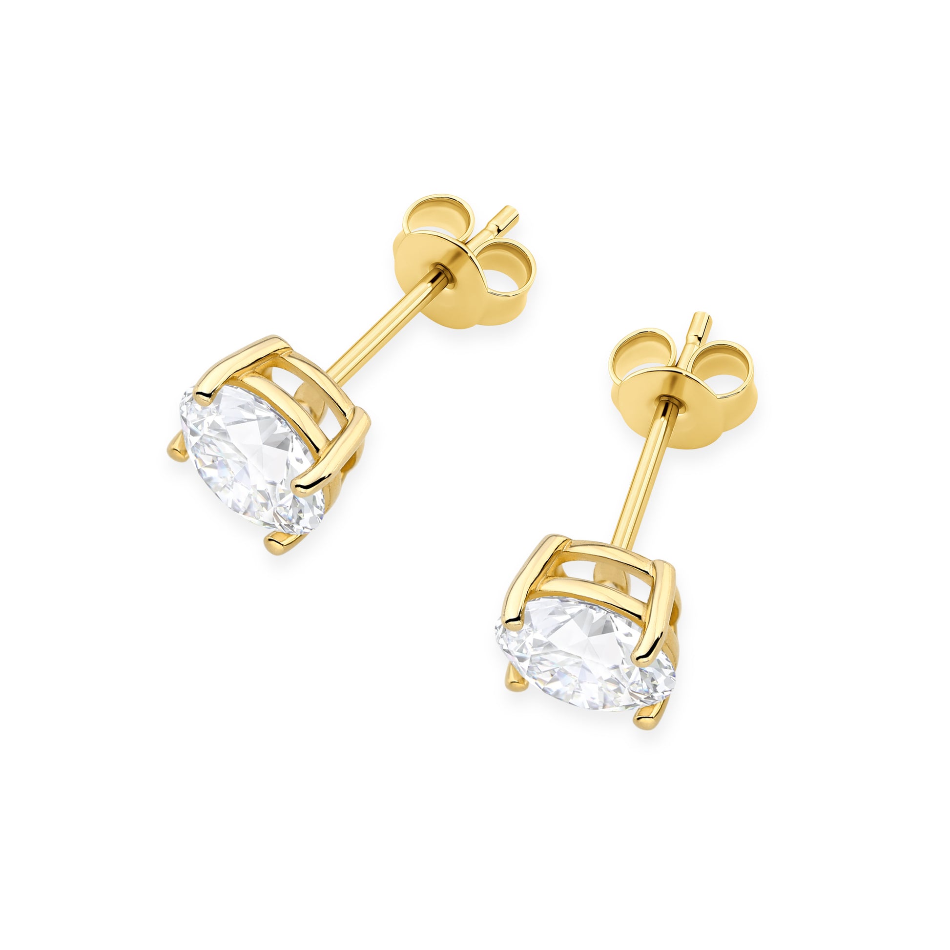 Cercei Aur 14K cu Diamant Natural 1.50 ct