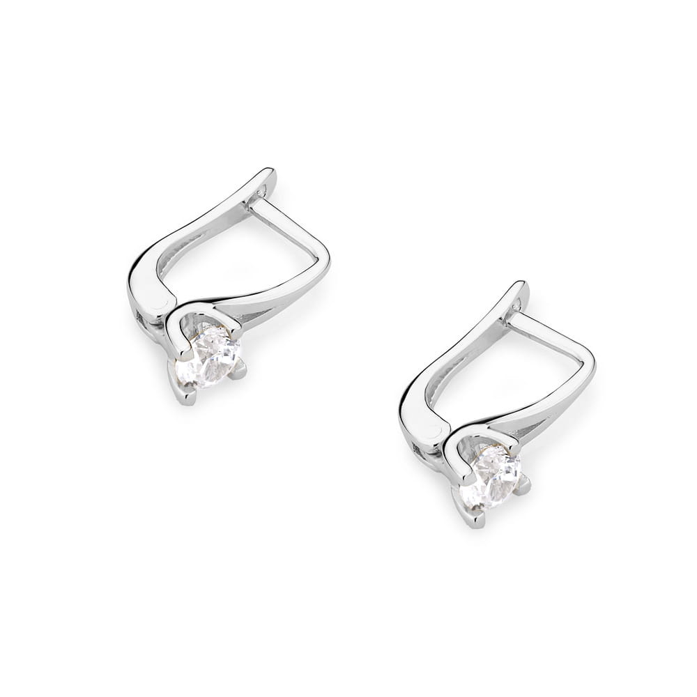 Cercei Aur 14K cu Diamante 0.40 ct