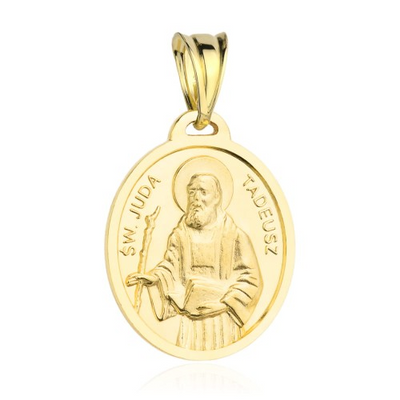 Medalion Aur 14k cu Sfantul Iuda Tadeu