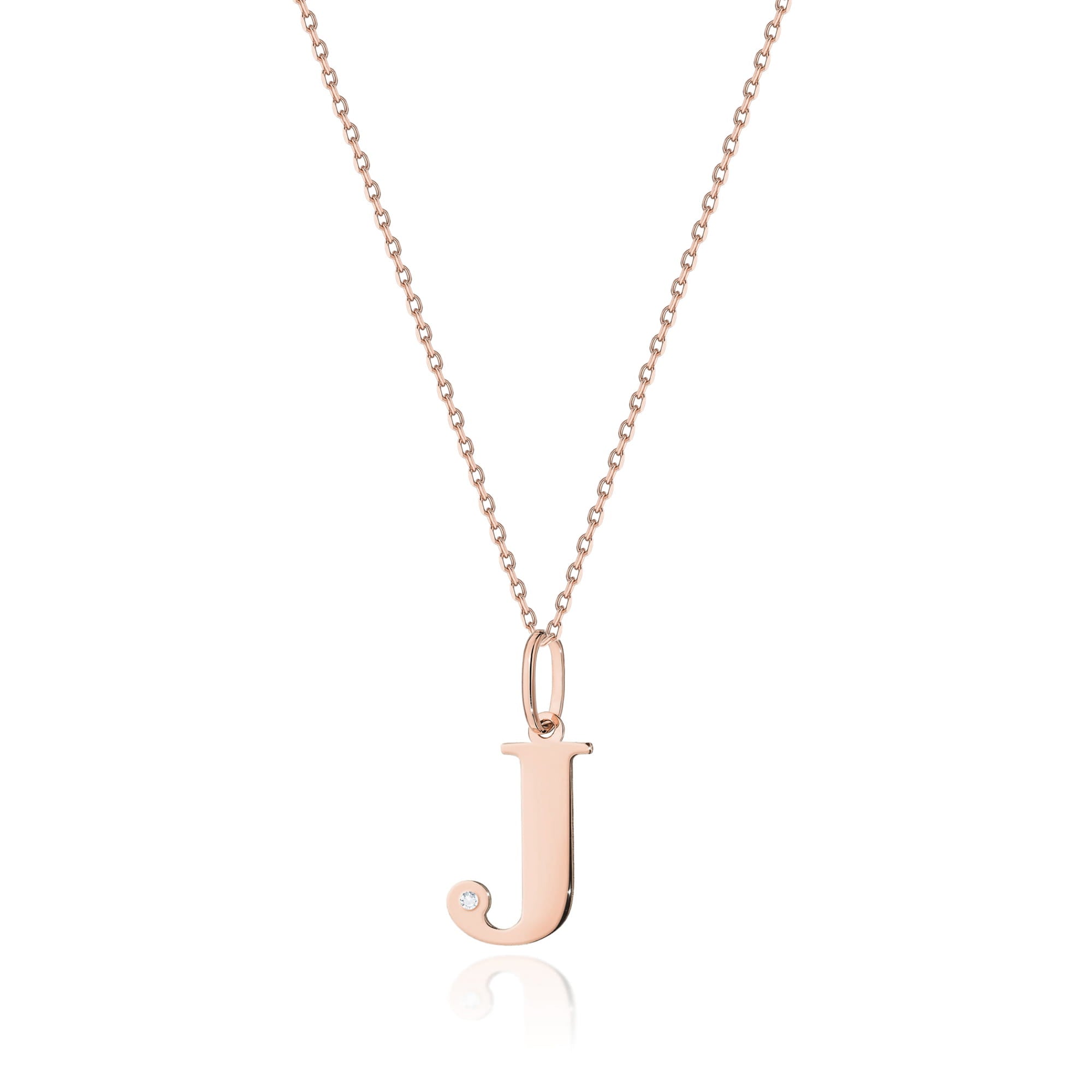 Colier Aur 14K cu Diamant Natural 0.01 ct