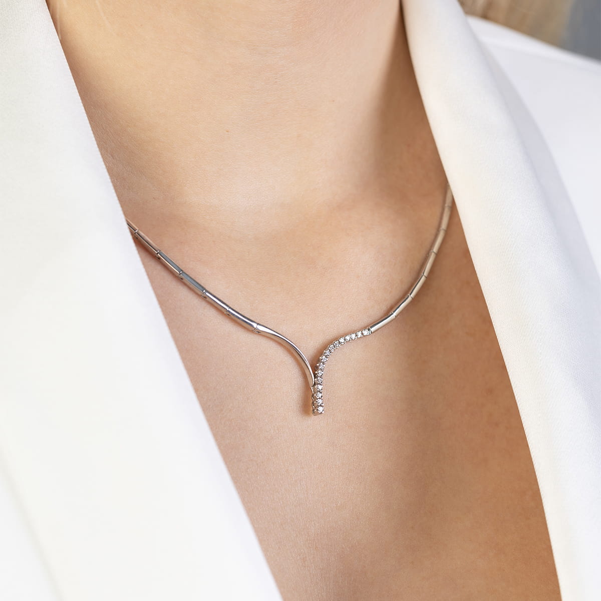 Colier Diamante Aur 14K Outlet - Model N0073