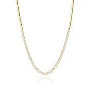 Colier 14 K cu Diamante Naturale 4.56 ct