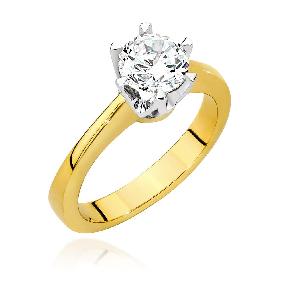 Inel Aur 14K cu Diamant 1.00 ct