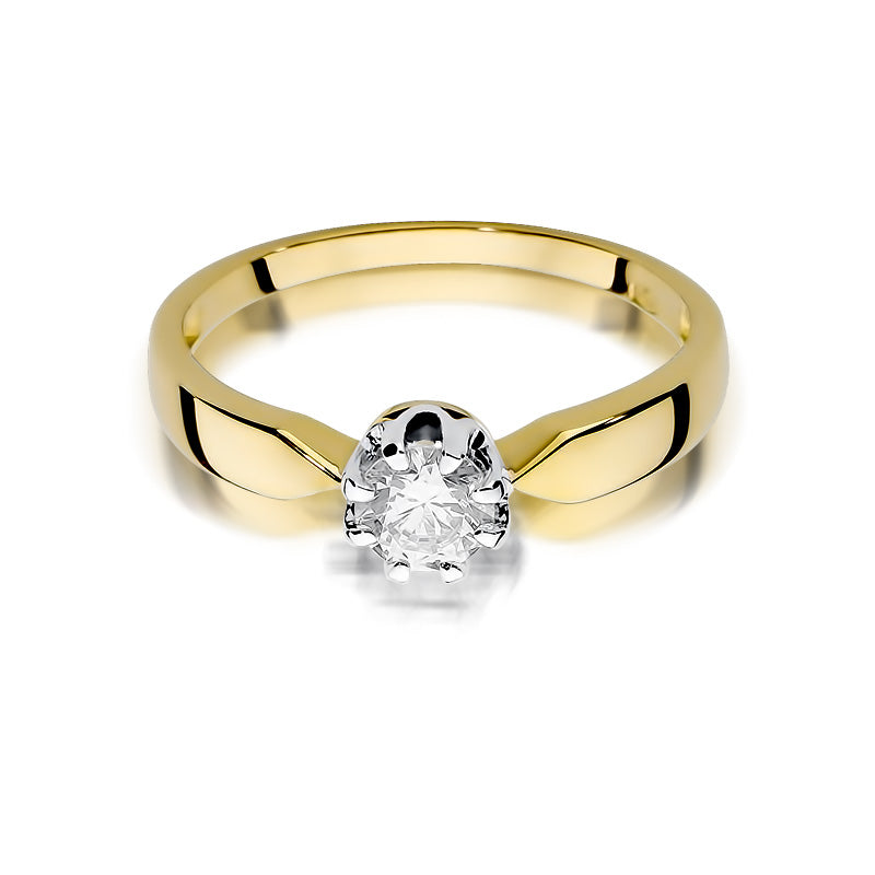 Inel Aur 14K cu Diamant 0.40 ct