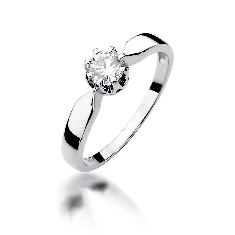 Inel Aur 14K cu Diamant 0.40 ct