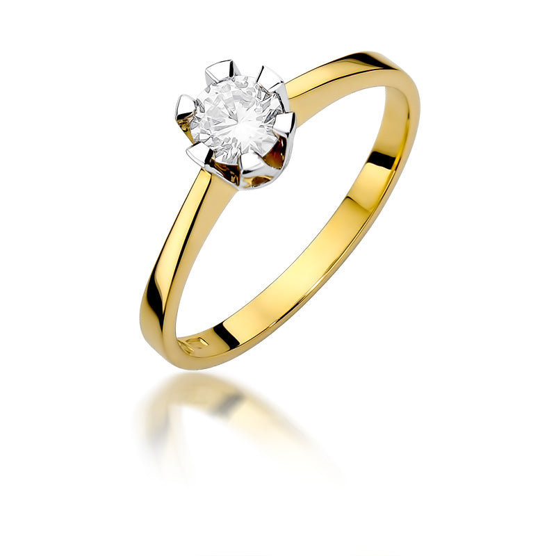 Inel Aur 14k cu Diamant 0.50 ct