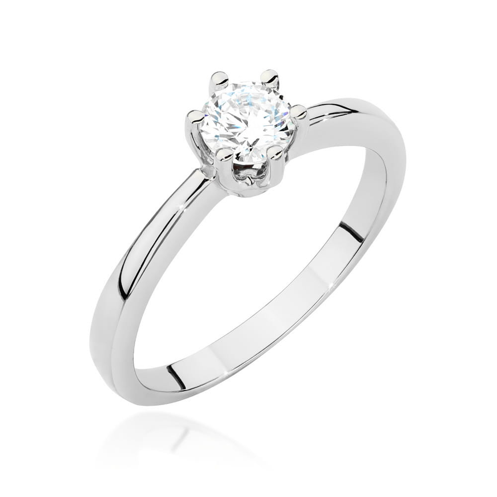 Inel Aur 14k cu Diamante 0.40 ct