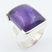Inel Argint 925 cu Ametist Cabochon