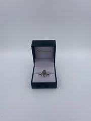 Inel Argint 925 cu Labradorit Cabochon