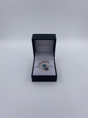 Inel Argint 925 cu Calcedonia Cabochon