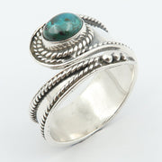 Inel Argint 925 cu Crisocol Cabochon