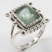 Inel Argint 925 cu Apatit Cabochon