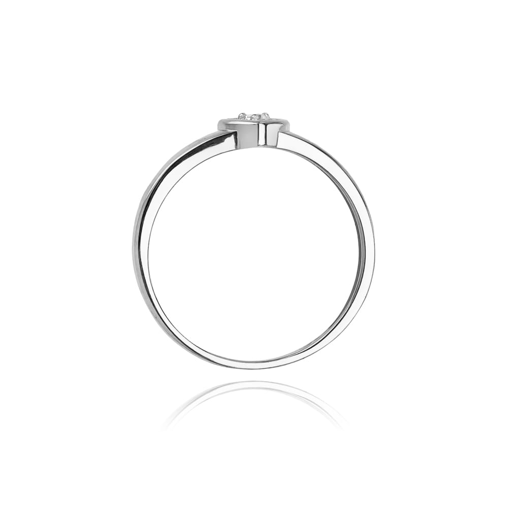 Inel Aur 9K cu Diamant Natural 0.04 ct