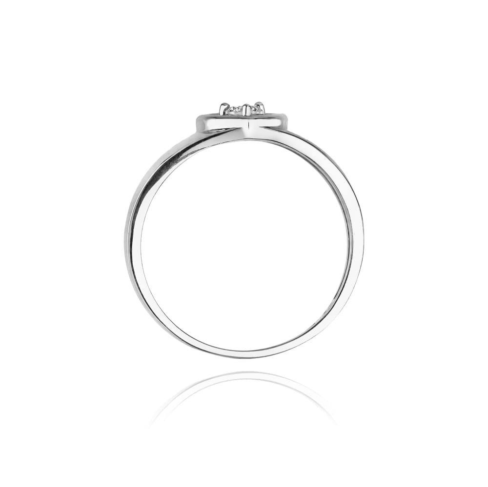 Inel Aur 9K cu Diamant Natural 0.10 ct