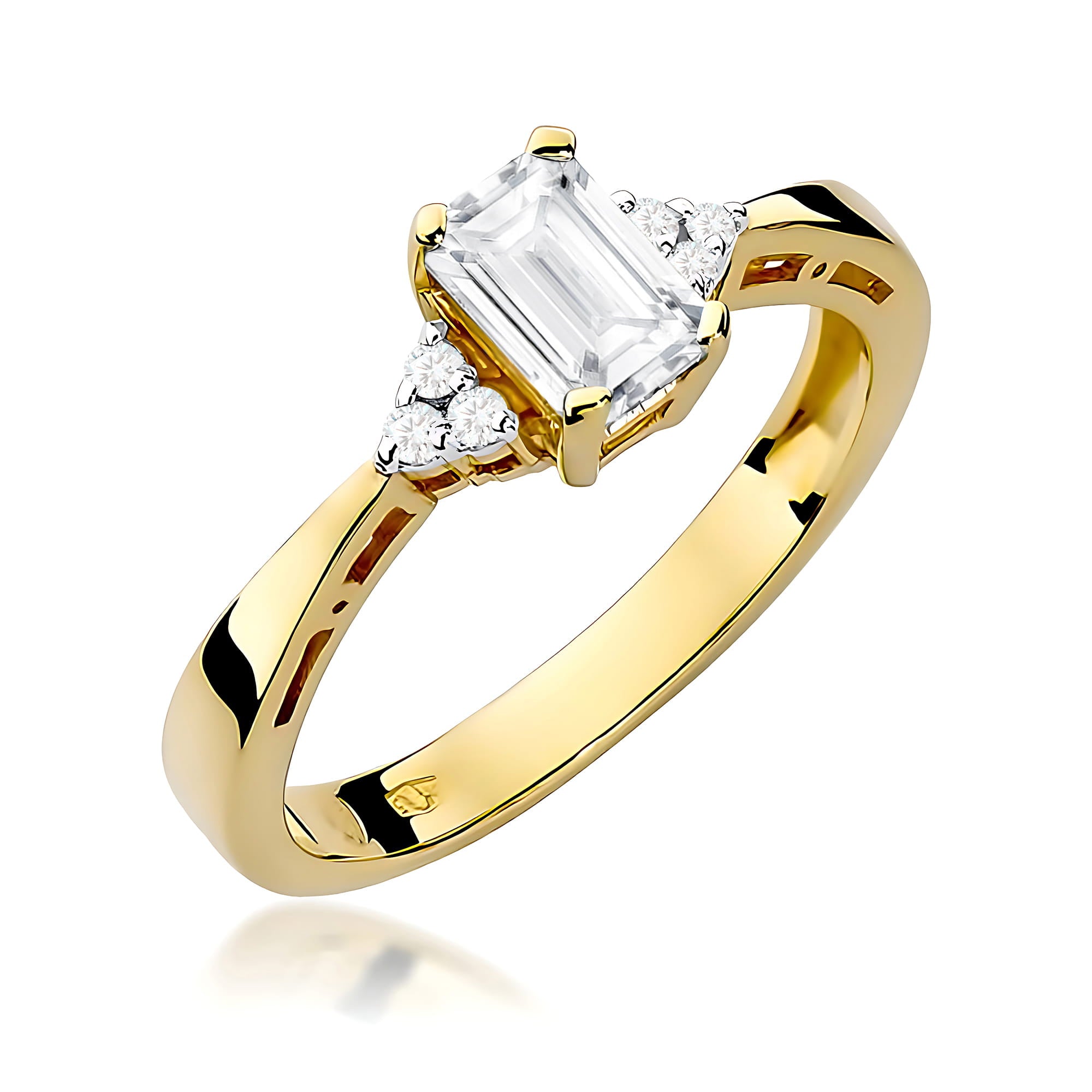 Inel Aur 14K W0002 Diamant 0,60ct