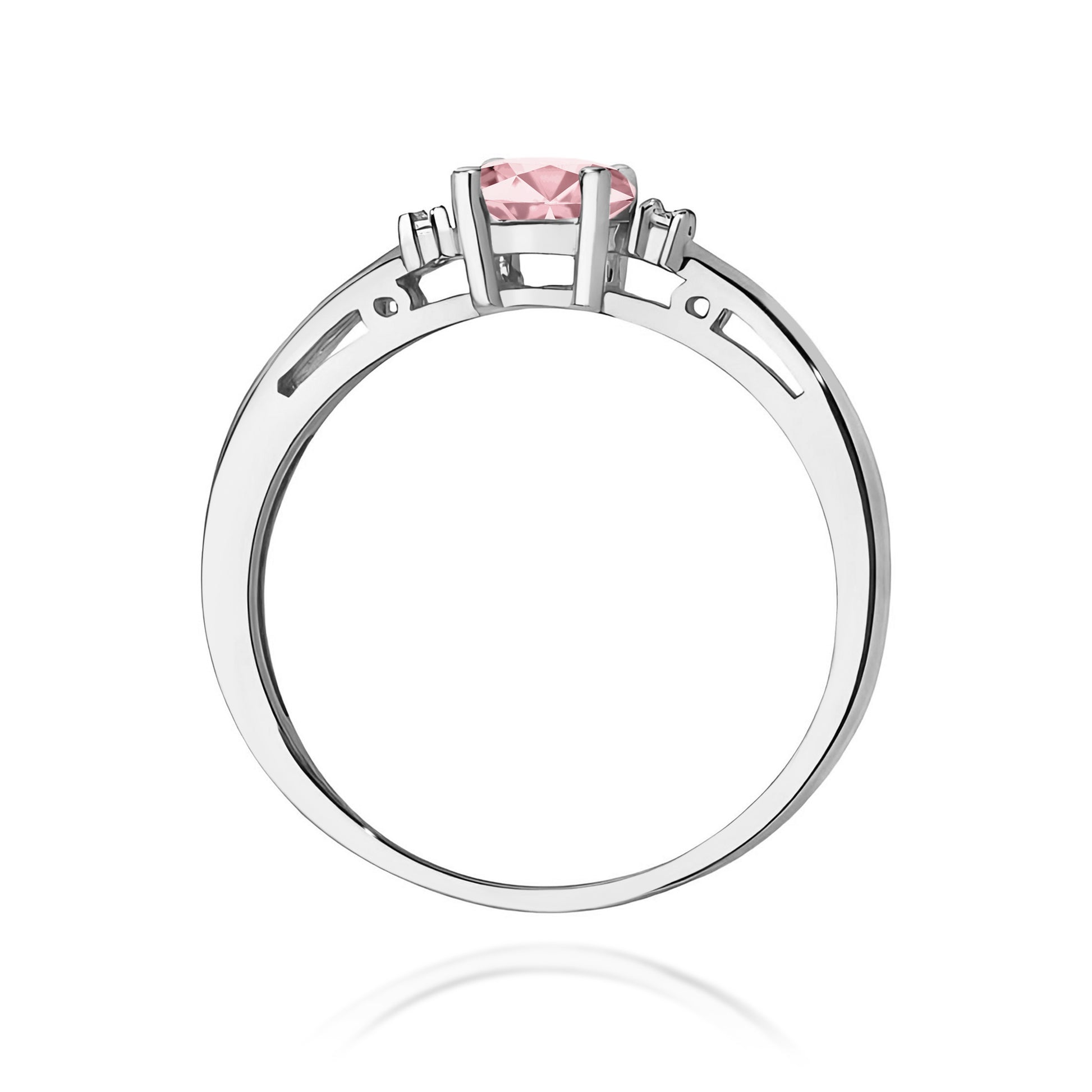 Inel Aur 9K cu Diamante de Laborator 0.53 ct