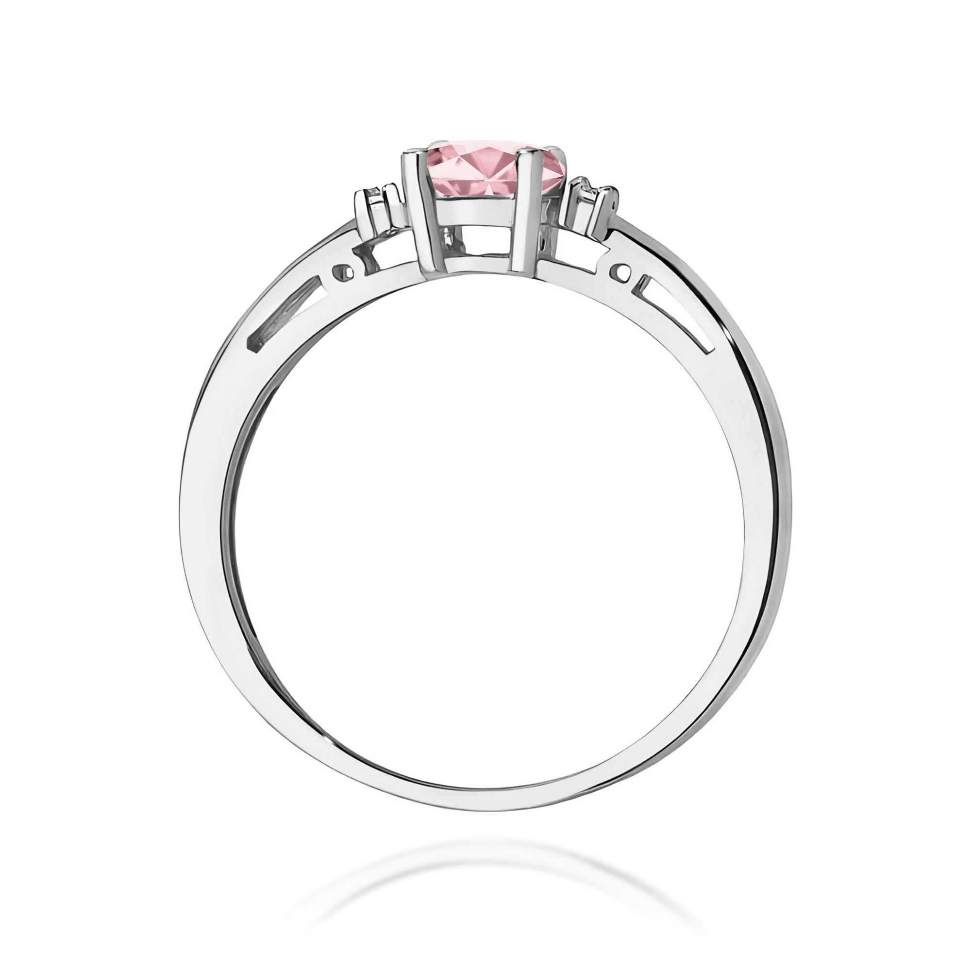 Inel Aur 9K cu Diamante de Laborator 0.53 ct