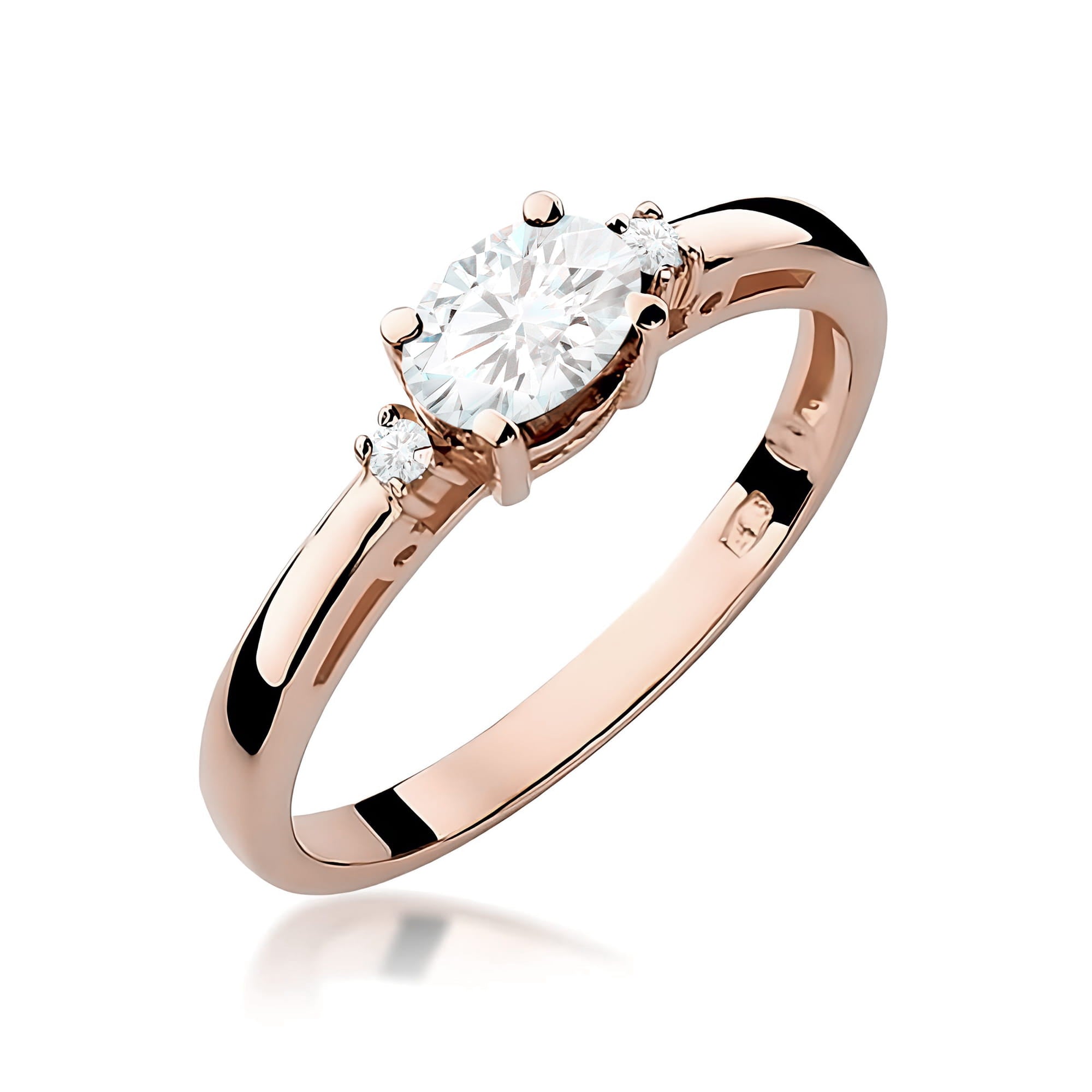 Inel Aur 14K W0006 Diamant 0,40ct