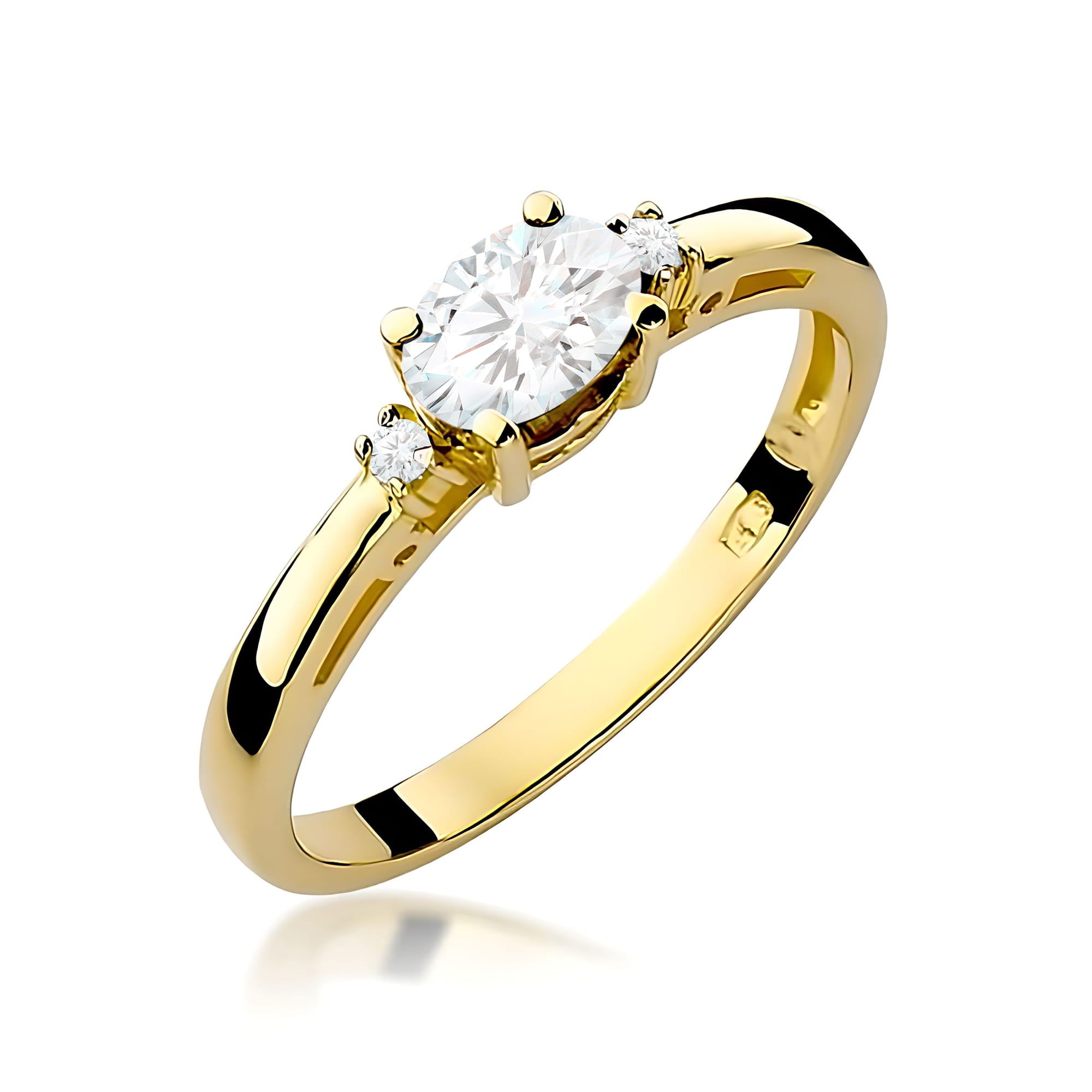 Inel Aur 14K W0006 Diamant 0,40ct