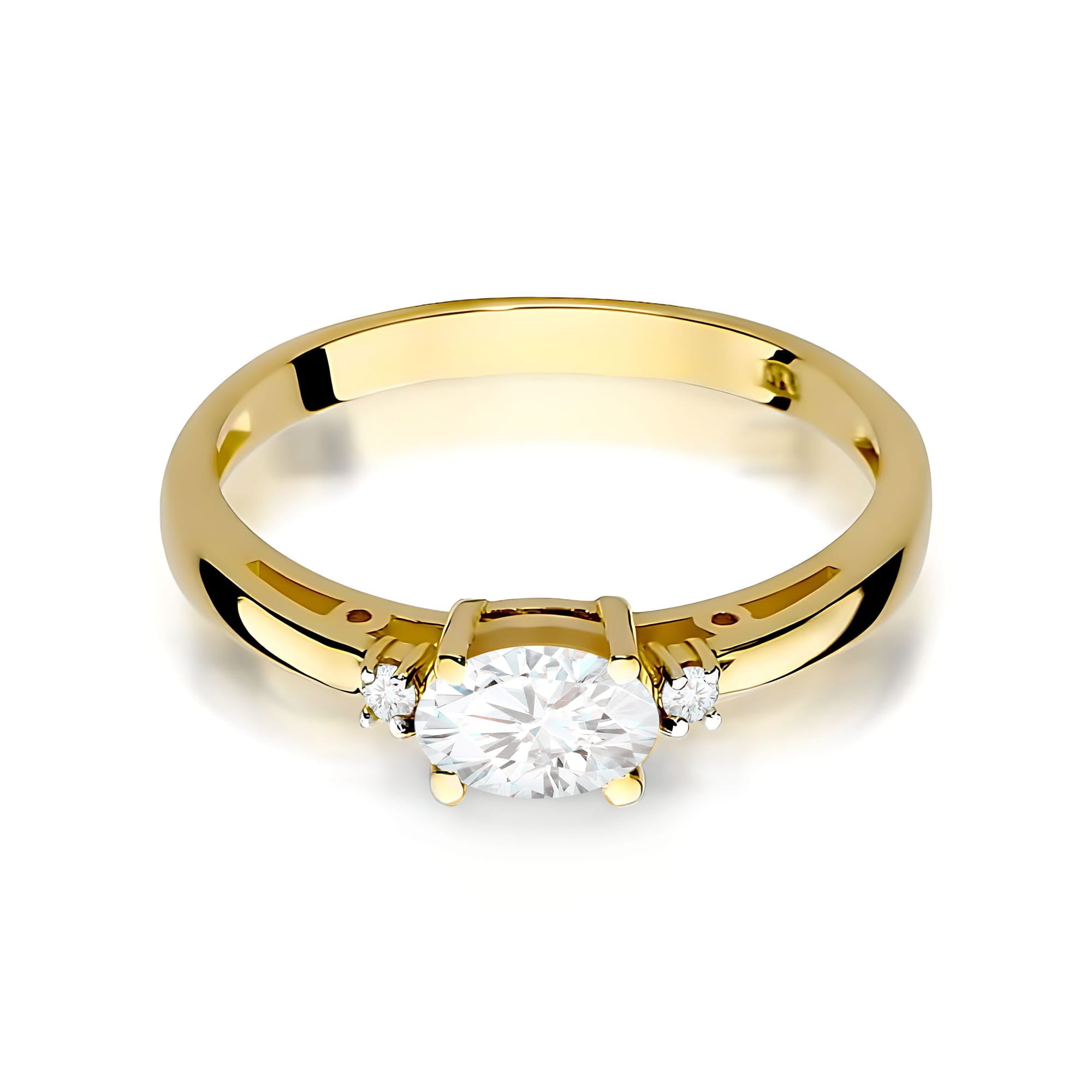 Inel Aur 14K W0006 Diamant 0,40ct