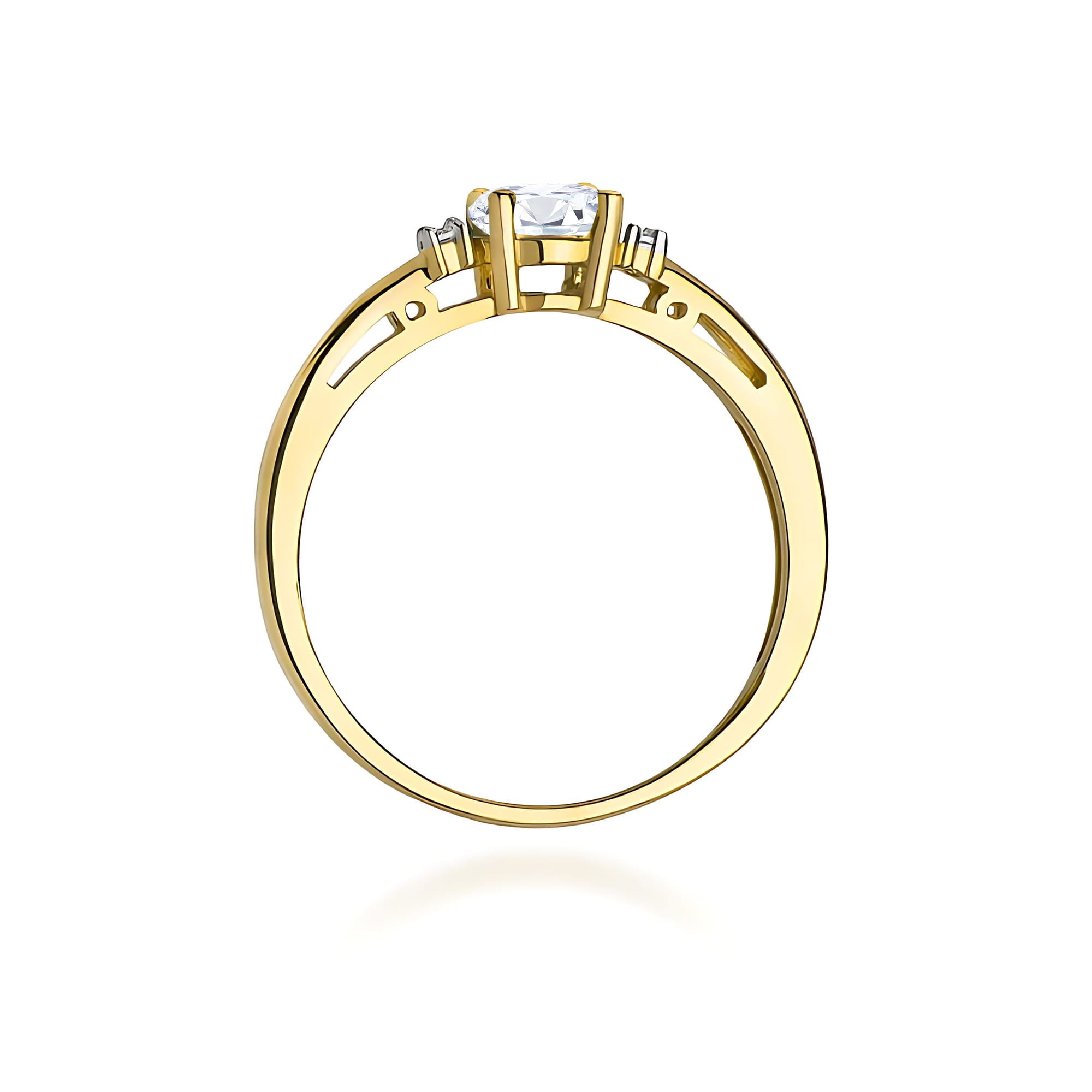 Inel Aur 14K W0006 Diamant 0,40ct
