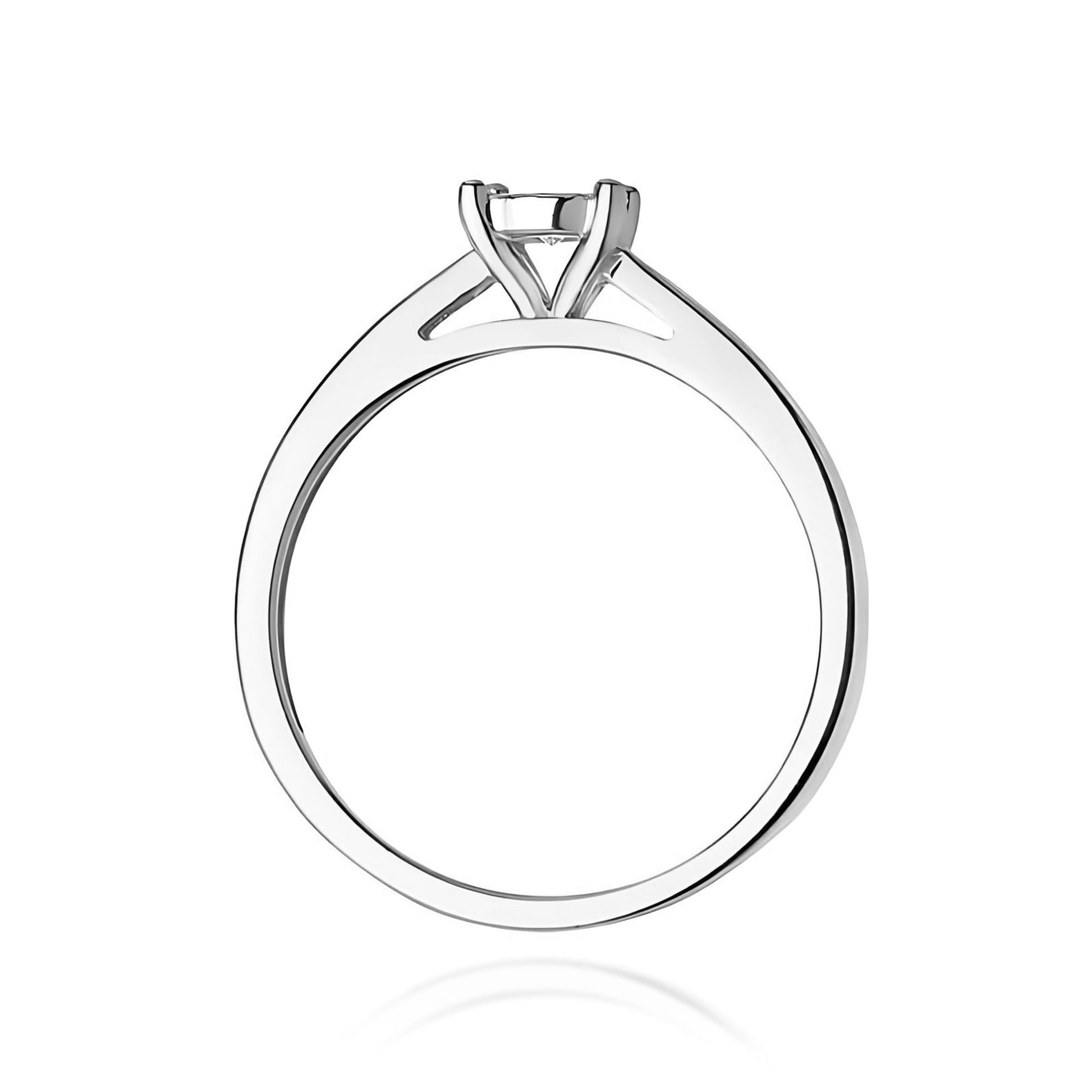 Inel Aur 9K cu Diamant de Laborator 0.08 ct