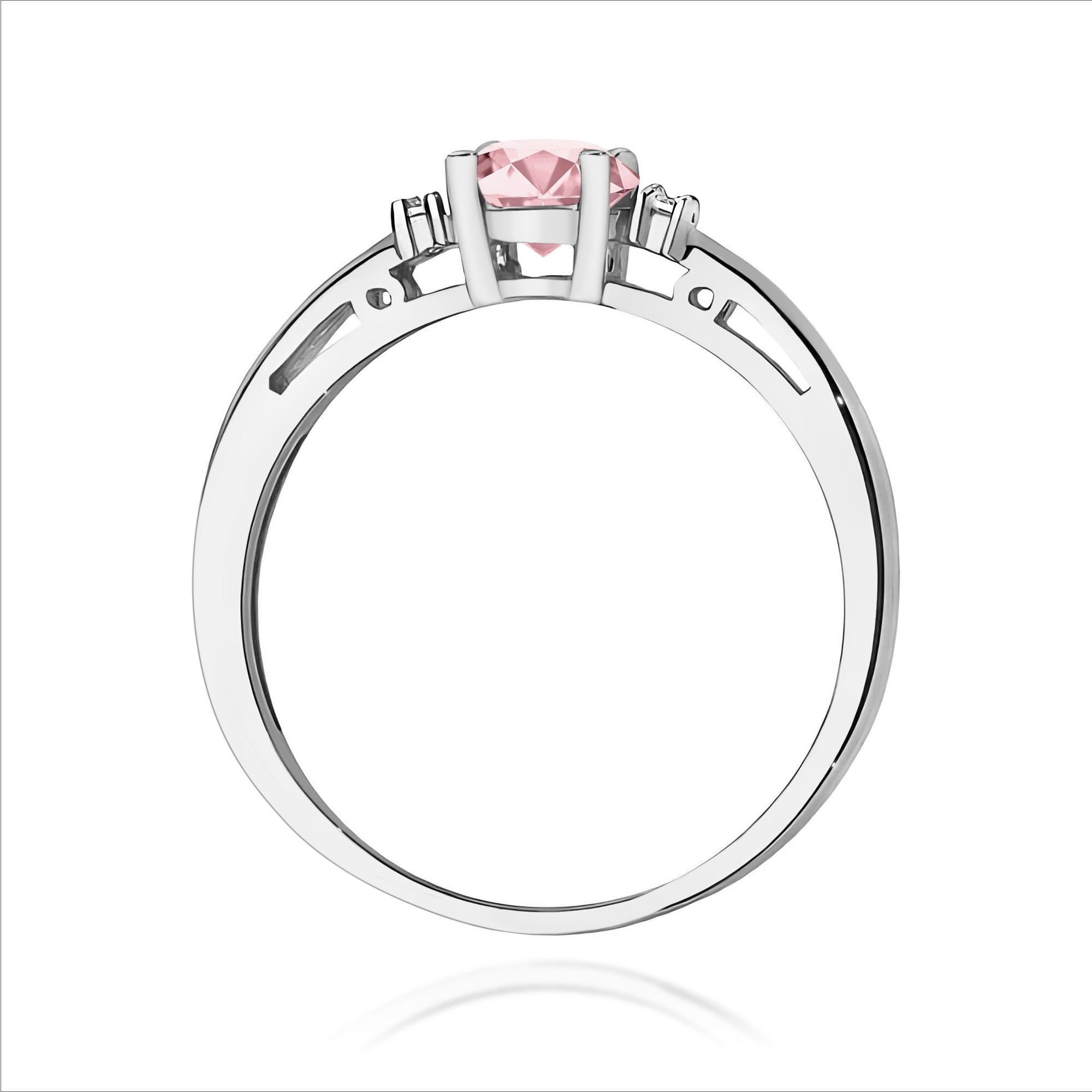 Inel Aur 9K cu Diamante de Laborator 0.53 ct