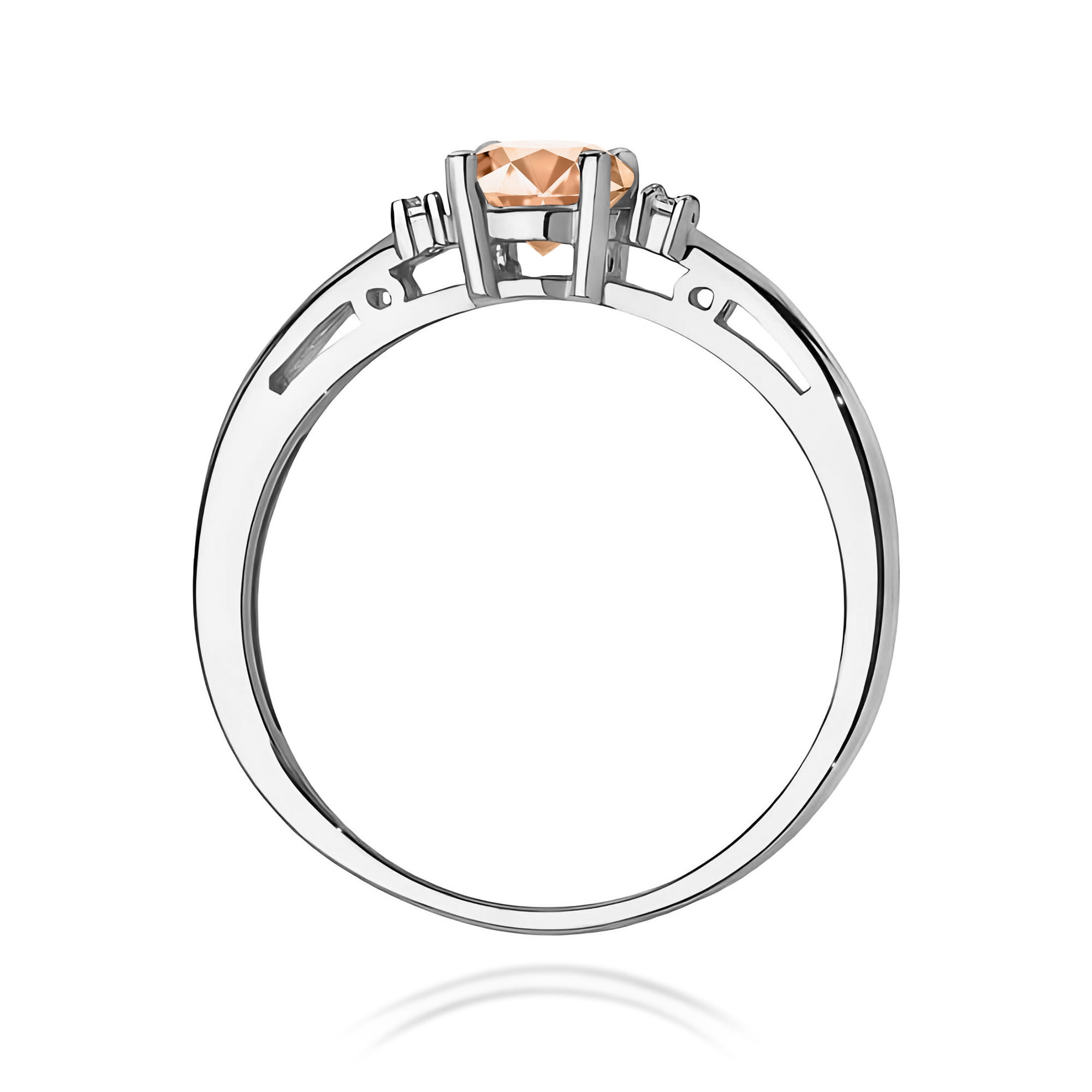 Inel Aur 9K cu Morganit 0.40 ct