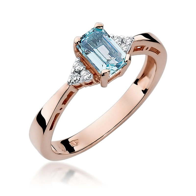 Inel Aur 14K cu Topaz 0.60 ct