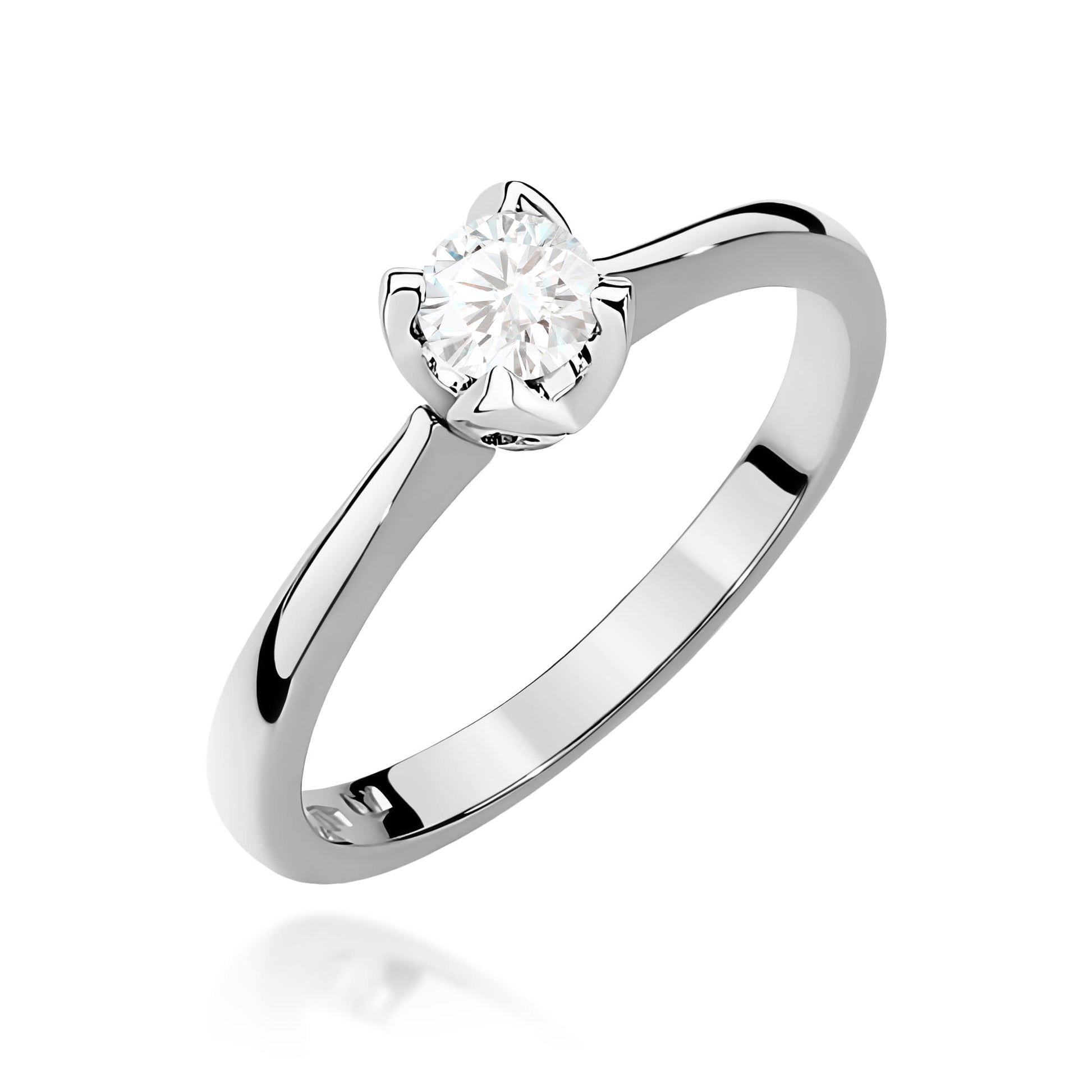 Inel Aur 14K cu Diamant de Laborator 0.30 ct