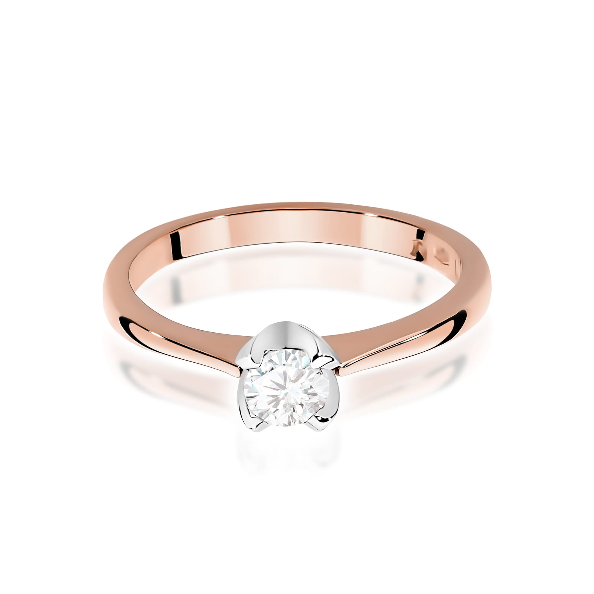 Inel Aur 14K cu Diamant de Laborator 0.30 ct