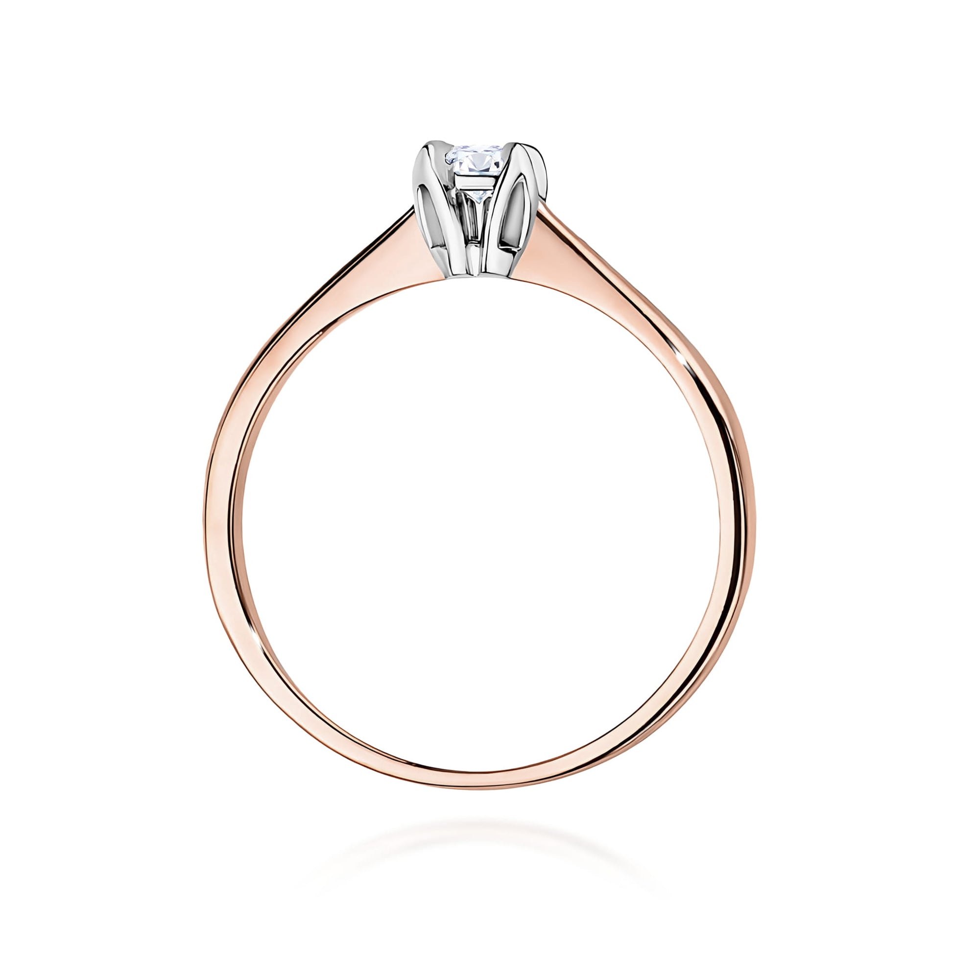 Inel Aur 14K cu Diamant de Laborator 0.30 ct