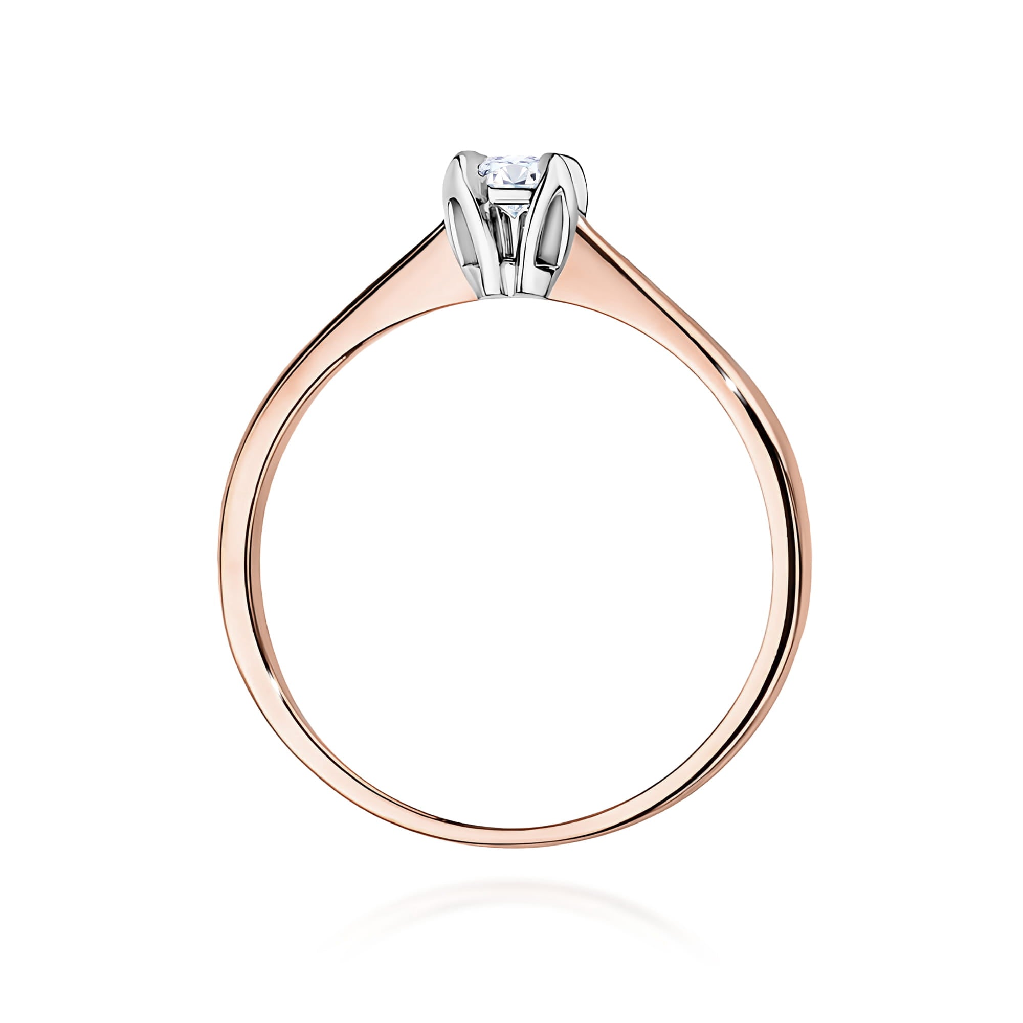 Inel Aur 14K cu Diamant de Laborator 0.30 ct