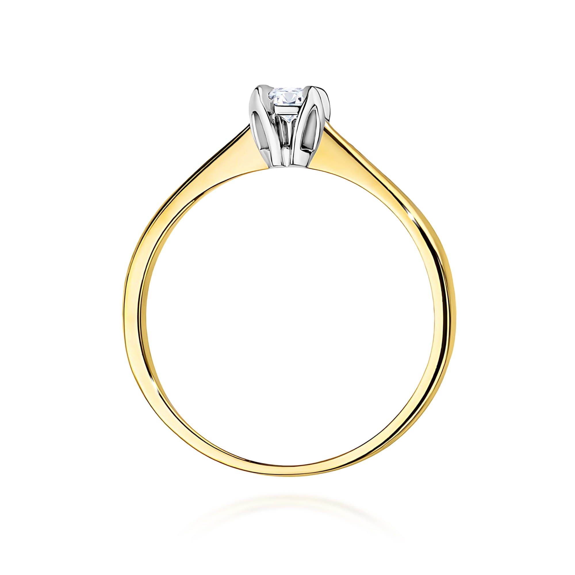 Inel Aur 9K cu Diamant de Laborator 0.30 ct