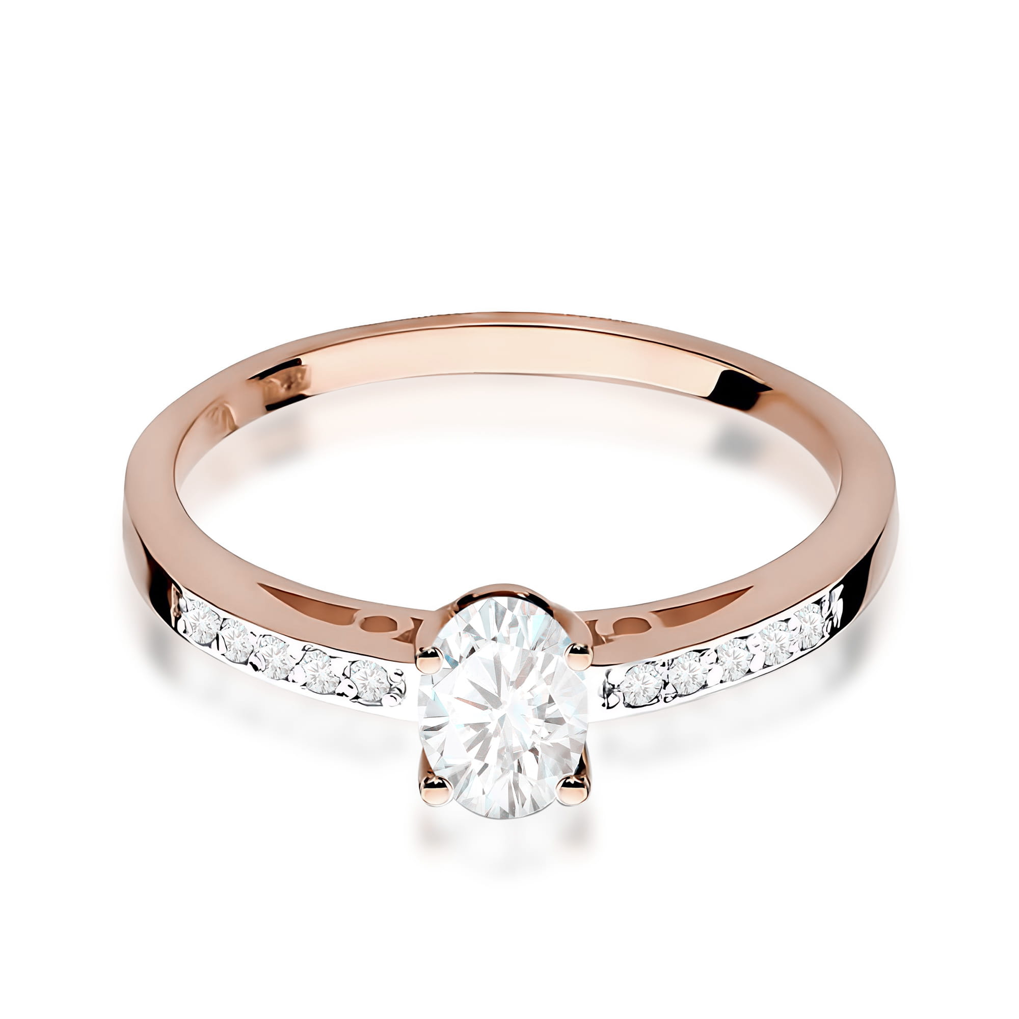 Inel Aur 14K W0067 Diamant 0,40ct