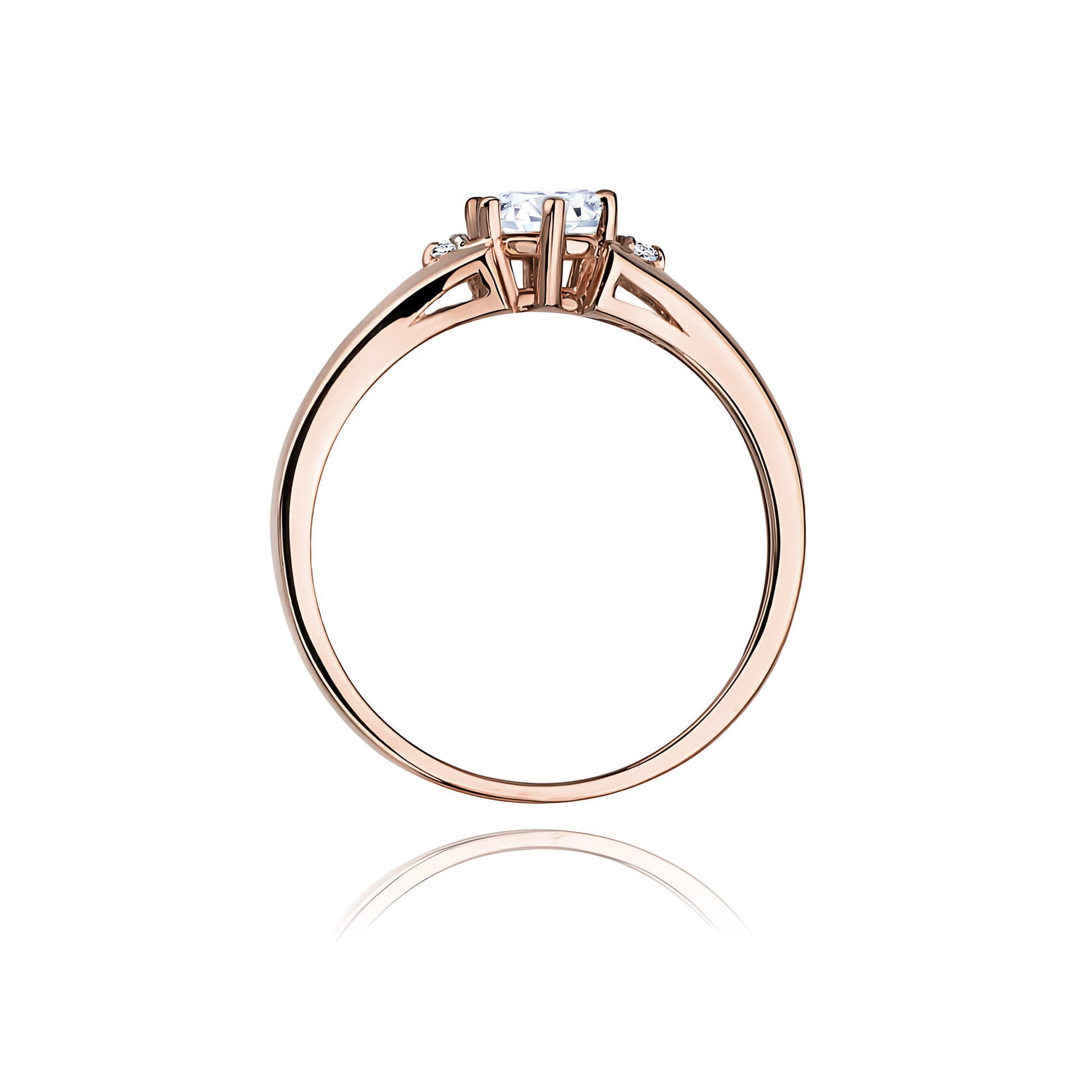 Inel Aur 14K W0076 Diamant Crescut în Laborator 0.60ct