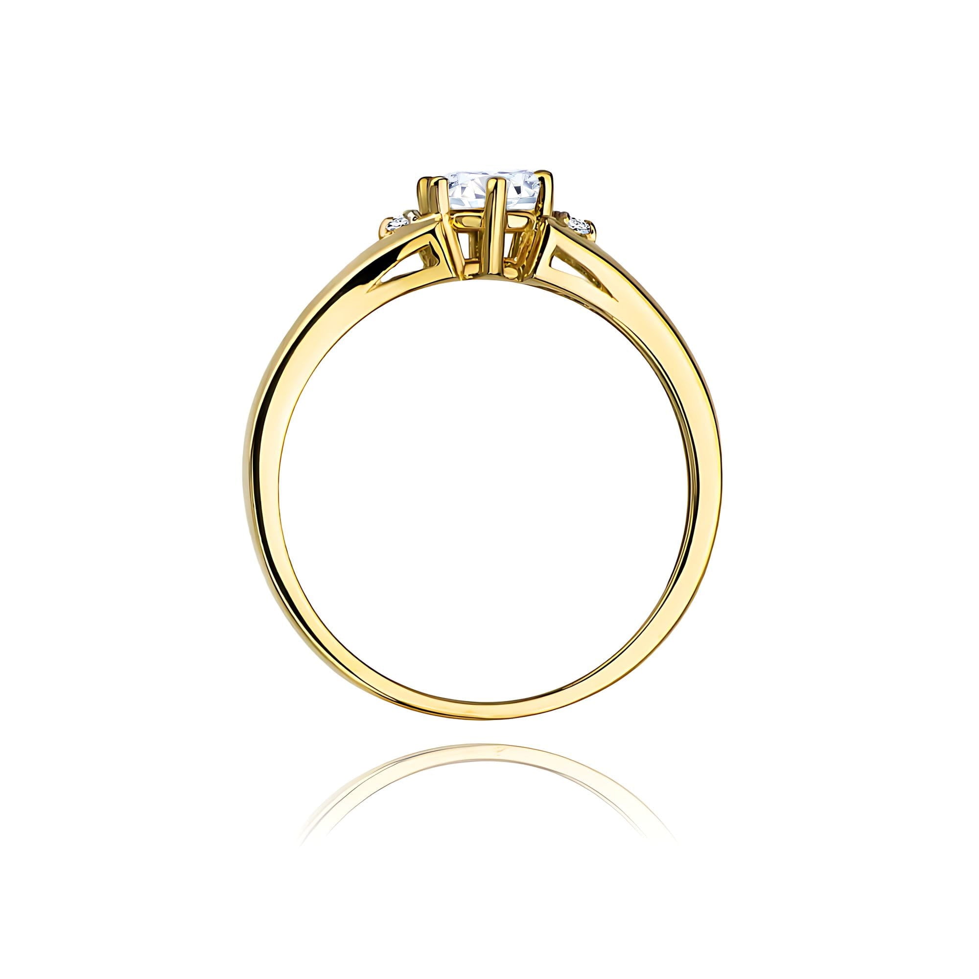 Inel Aur 14K W0076 Diamant Crescut în Laborator 0.60ct