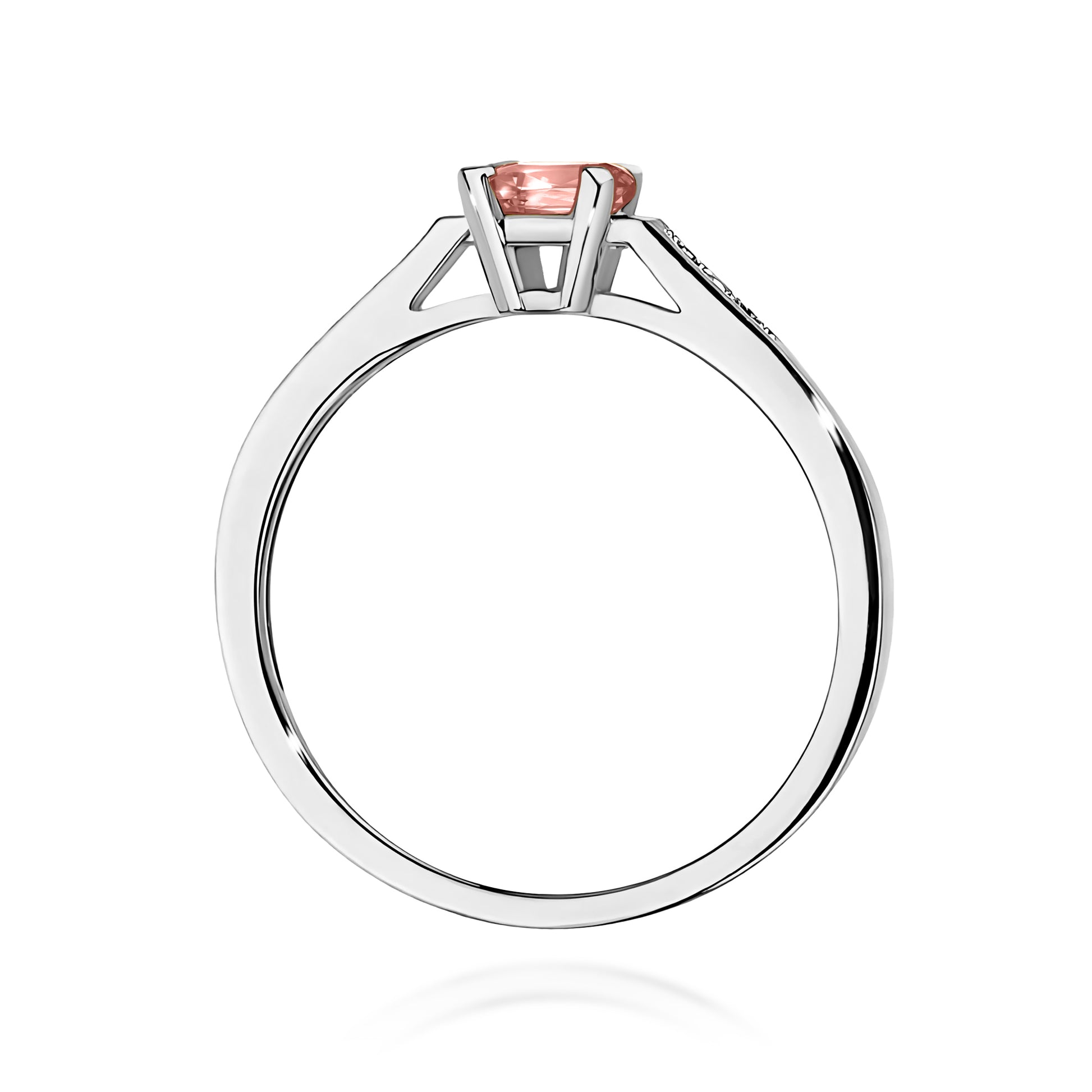 Inel Aur 14K cu Diamante de Laborator 0.54 ct
