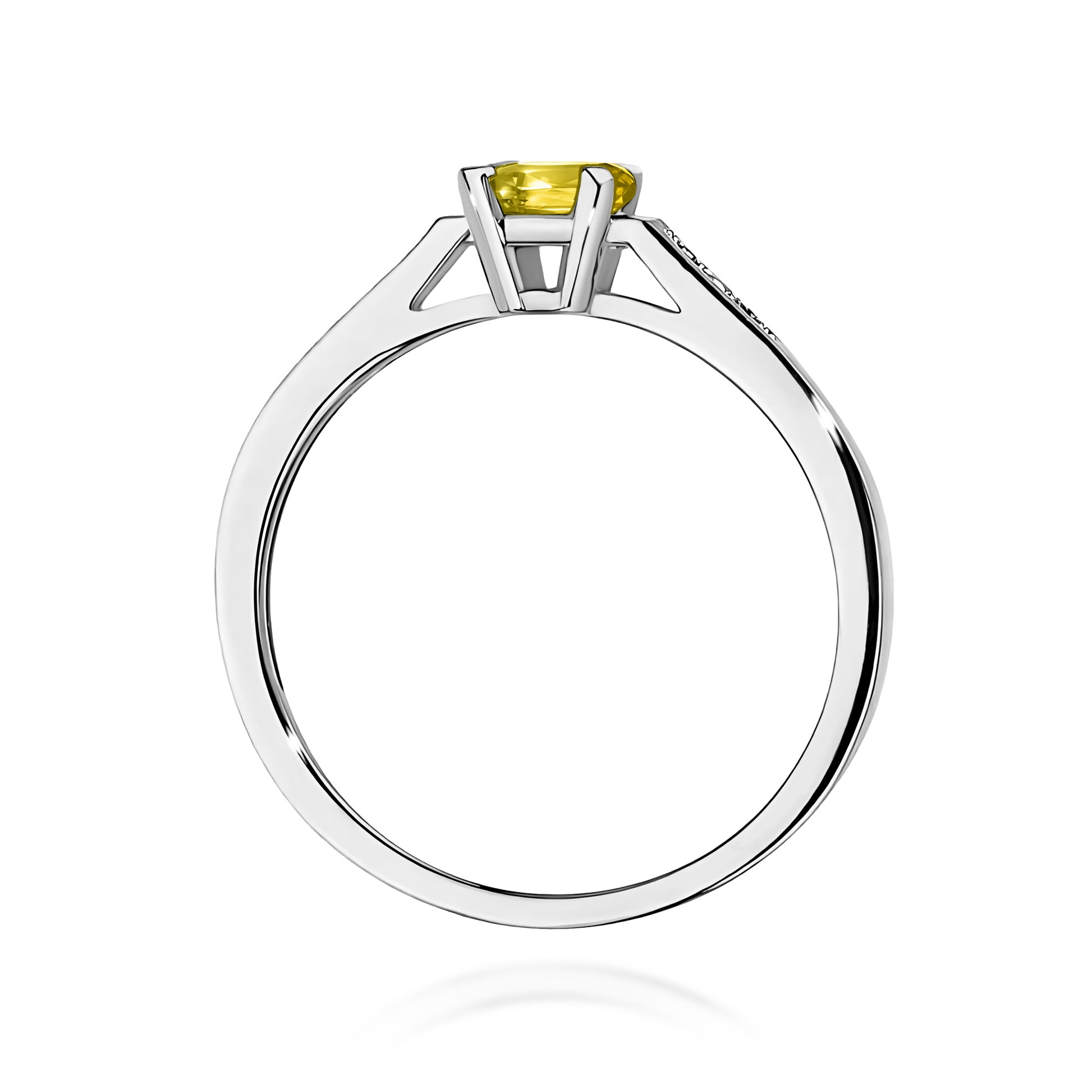 Inel Aur 14K cu Diamante de Laborator 0.54 ct