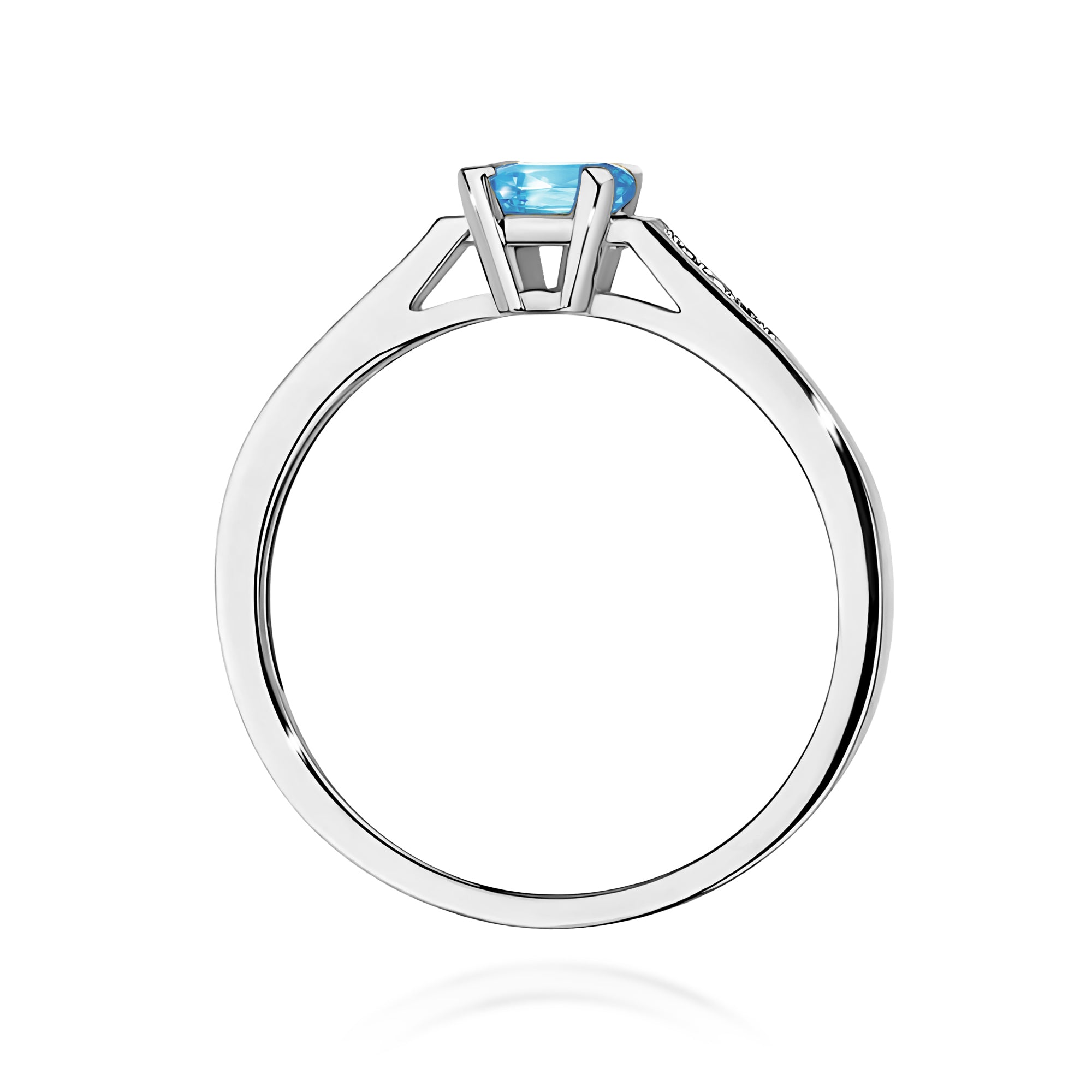 Inel Aur 9K cu Diamante de Laborator 0.54 ct