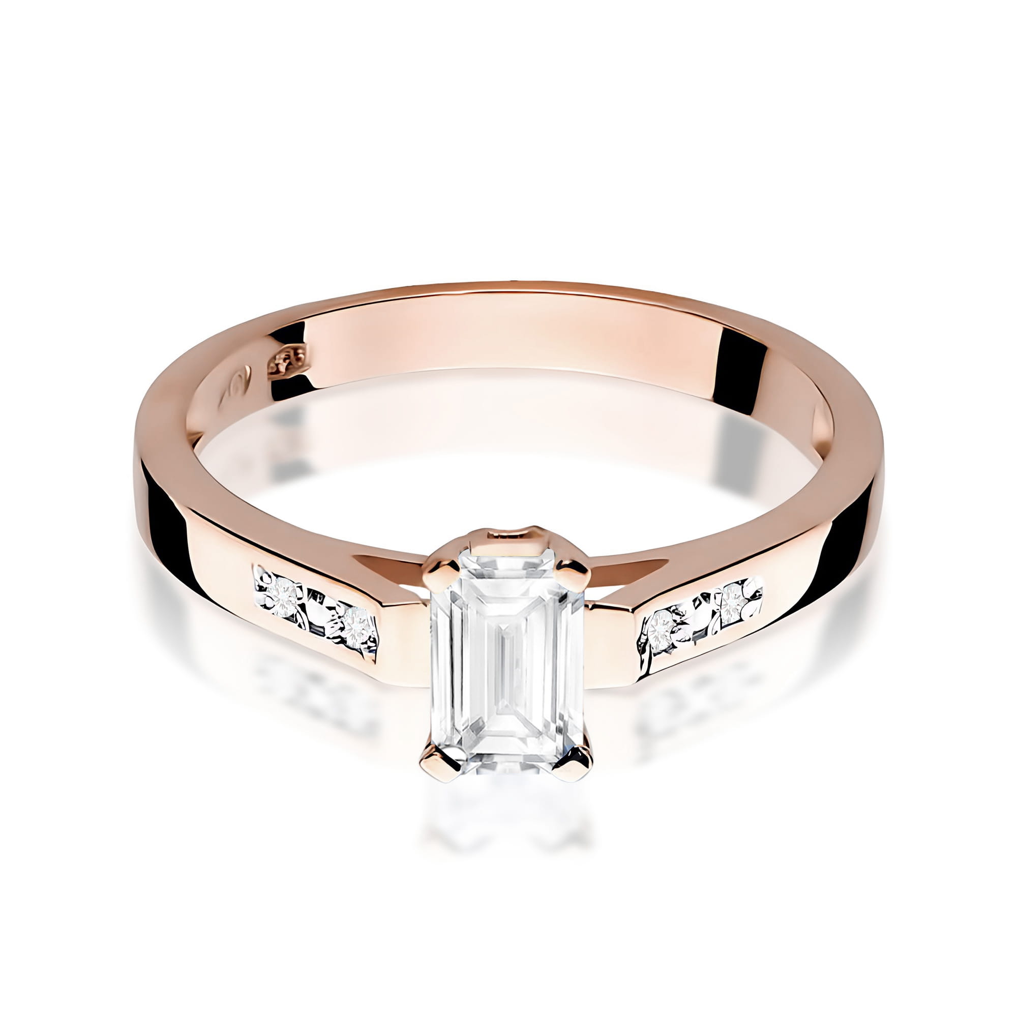 Inel Aur 14K W0078 Diamant 0,60ct