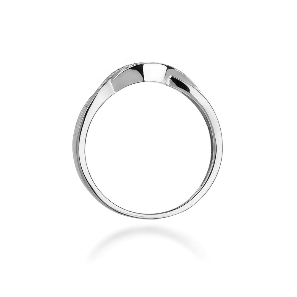 Inel Aur 9K cu Diamante Naturale 0.10 ct