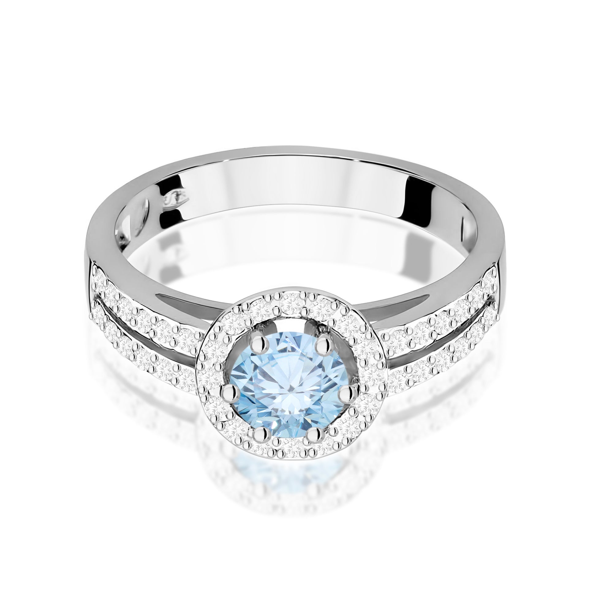 Inel Aur 14K cu Diamante de Laborator 0.70 ct